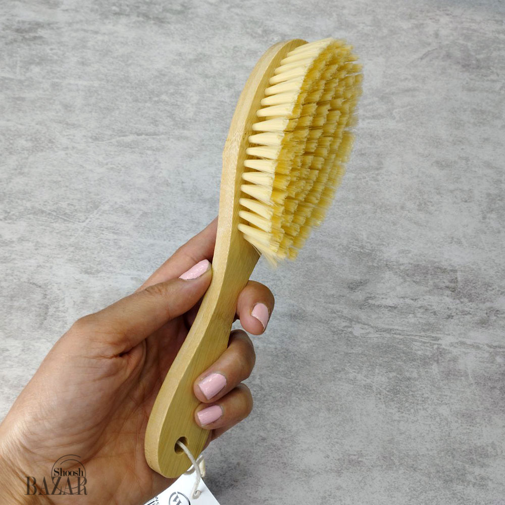 فرچه سینک شانه ای دسته بامبو کد 180