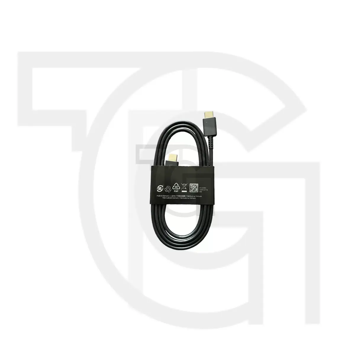 کابل شارژر سامسونگ (مشکی)(اورجینال)(USB Type-C to USB Type-C) Cable Charger Samsung