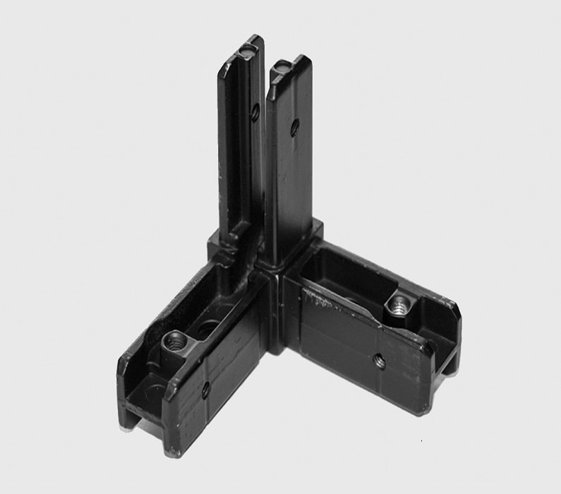 کرنر جوینت 3 سر شلفینگ سیستم مشکی مات فانتونی کد I233