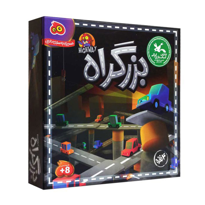 بازی فکری بزرگراه (Tokyo Highway) | نسخه ۴ نفره – هوگر — تصویر ۲