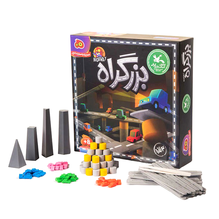 بازی فکری بزرگراه (Tokyo Highway) | نسخه ۴ نفره – هوگر — تصویر ۳