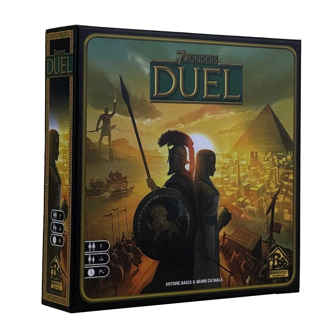 بازی فکری عجایب هفتگانه دوئل (Seven Wonders Duel) | استراتژیک دو نفره – دهکده بردگیم — تصویر ۲