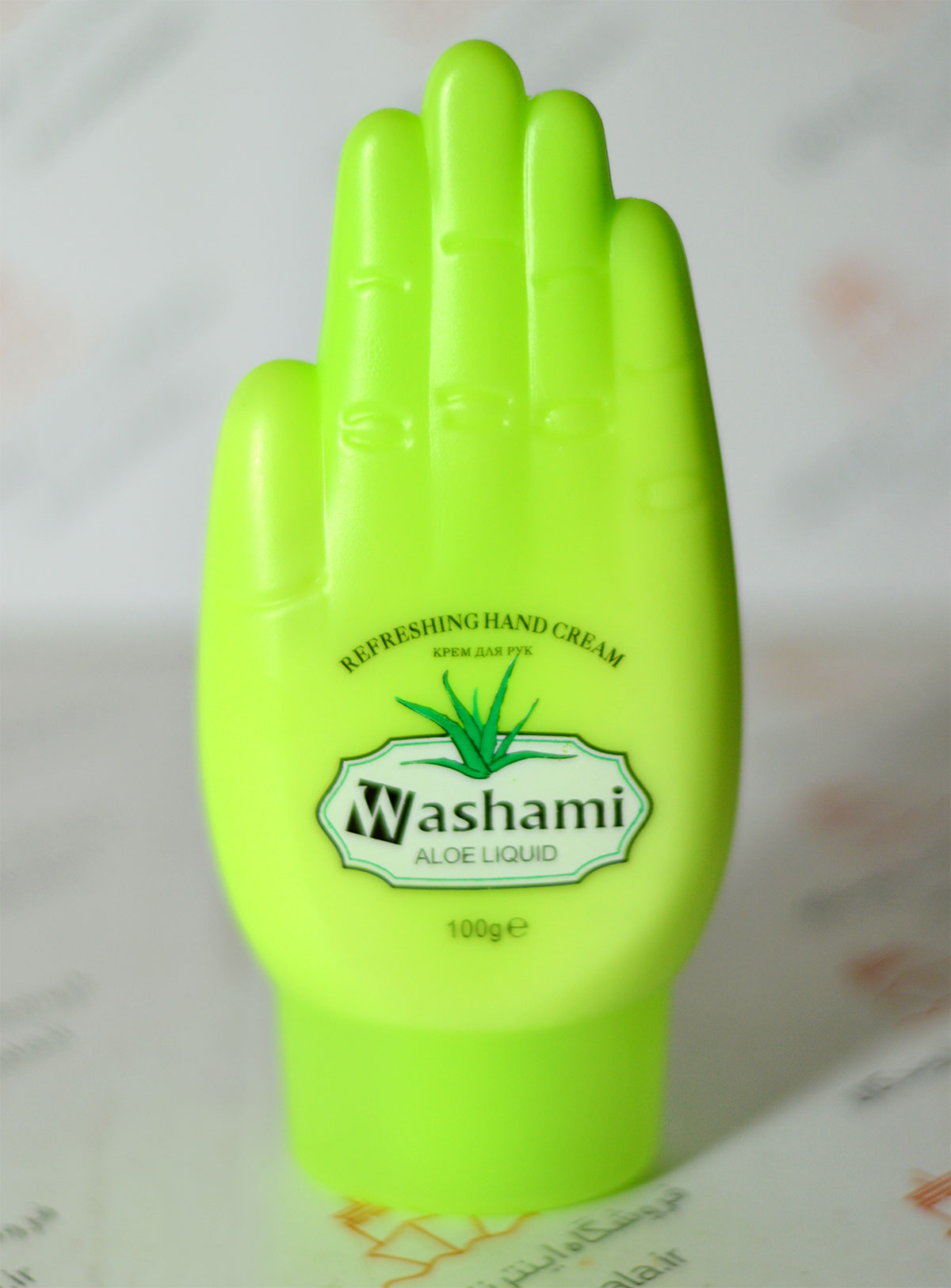 کرم مرطوب کننده دست واشامی washami