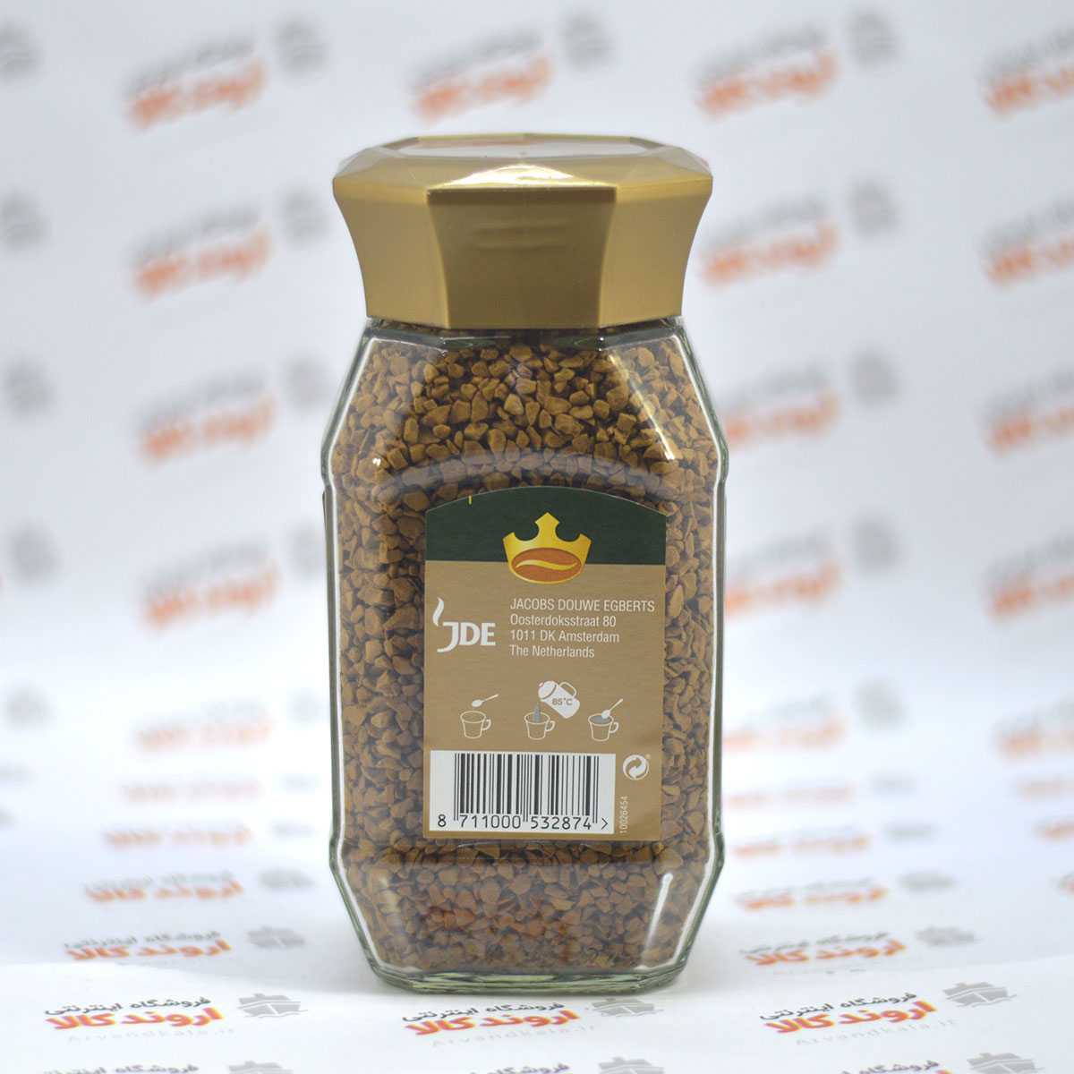 قهوه فوری جاکوبز JACOBS مدل Cronat Gold(100gr) — تصویر ۳