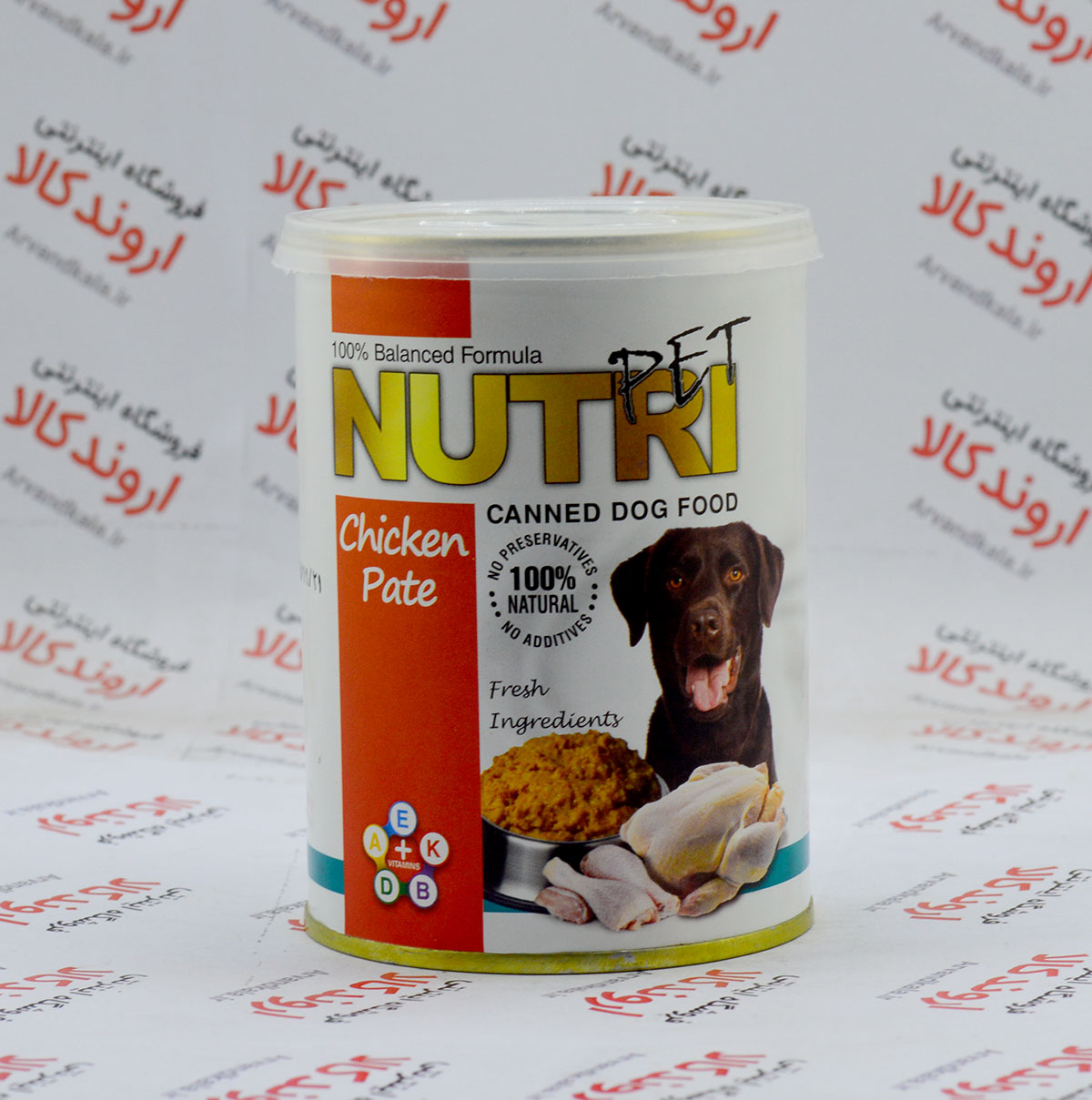 کنسرو غذای سگ نوتری Nutri مدل Chicken