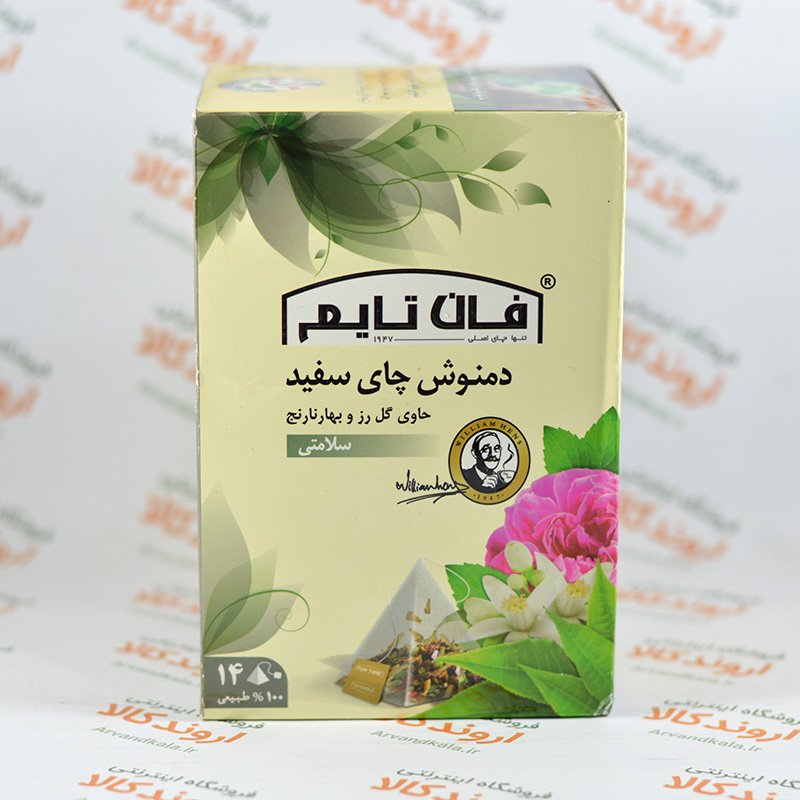 دمنوش فان تایم Fun Time مدل White Tea