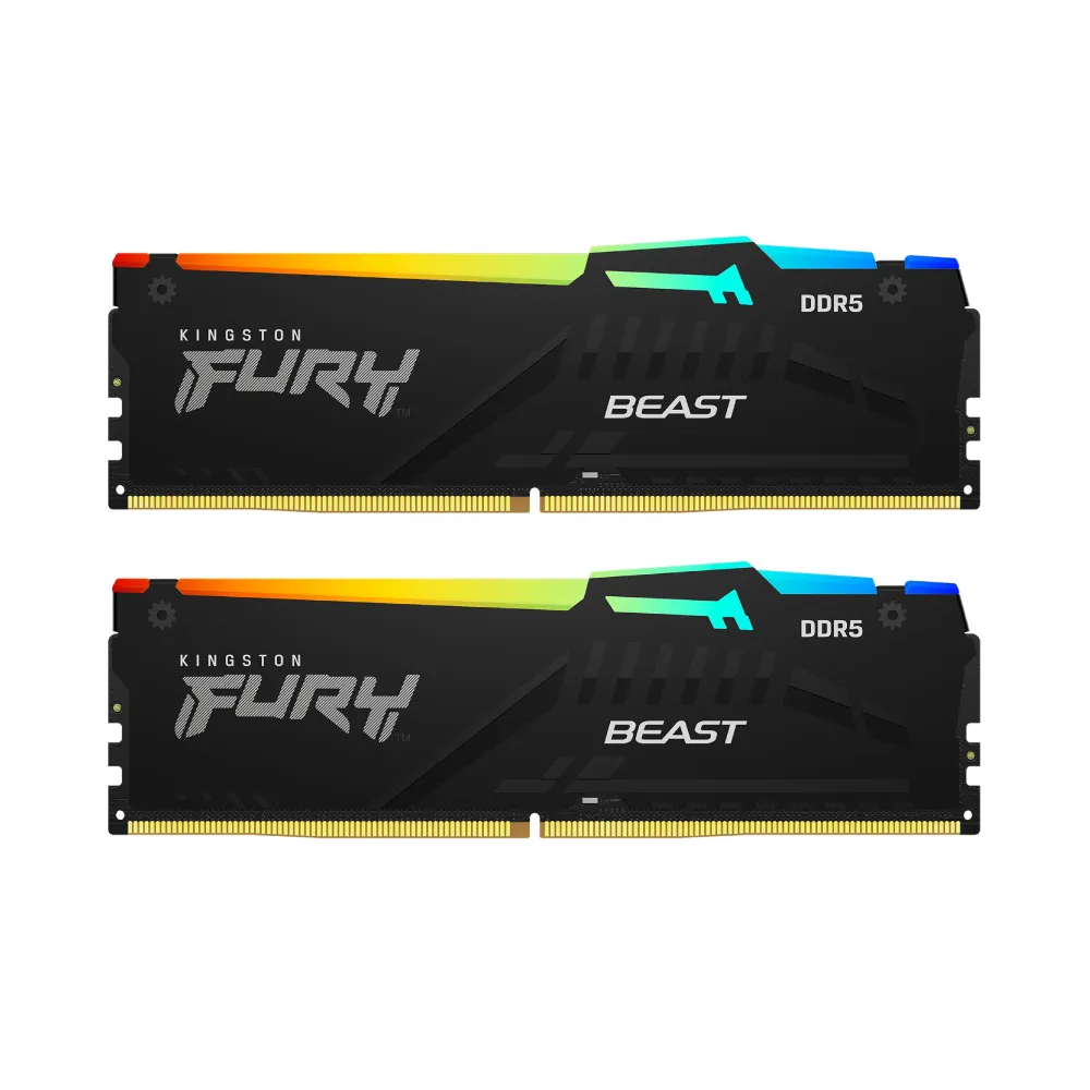 Ram Kingston Fury Beast RGB 2x16GB 6000Mhz CL36
