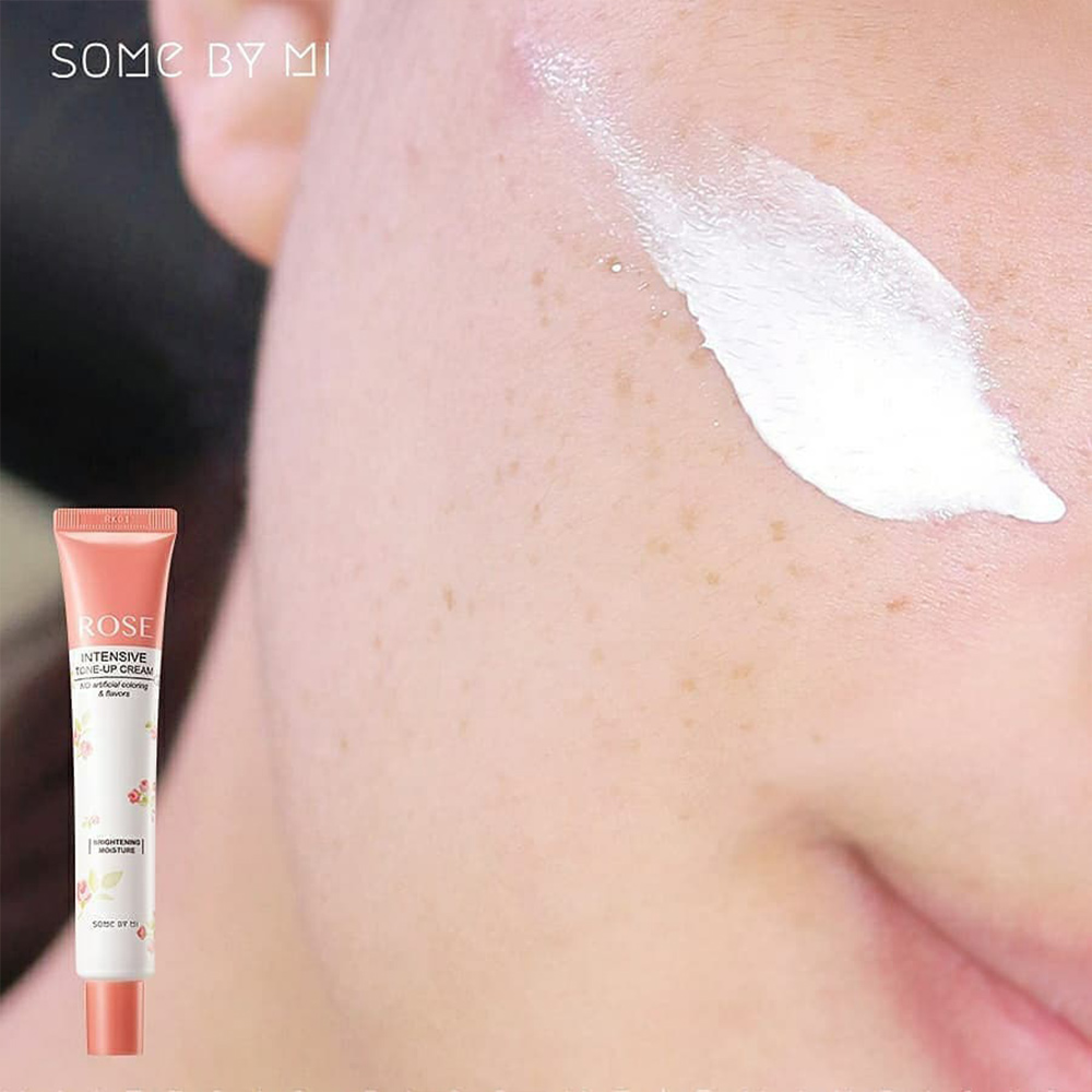 کرم مرطوب کننده و روشن کننده گل رز سام بای می Some By Mi Rose Intensive Tone-Up Cream 50ml — تصویر ۸