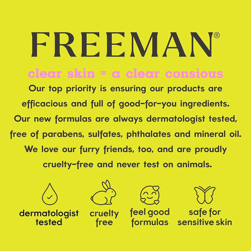 ماسک آبرسان گل رز پئونی فریمن Freeman Hydrating Glacier Water and Pink Peony Gel Cream Mask — تصویر ۶