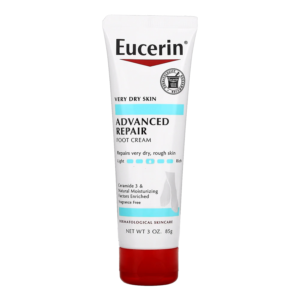 کرم پا ترمیم کننده اوسرین Eucerin Advanced Repair Foot Cream 85g — تصویر ۲