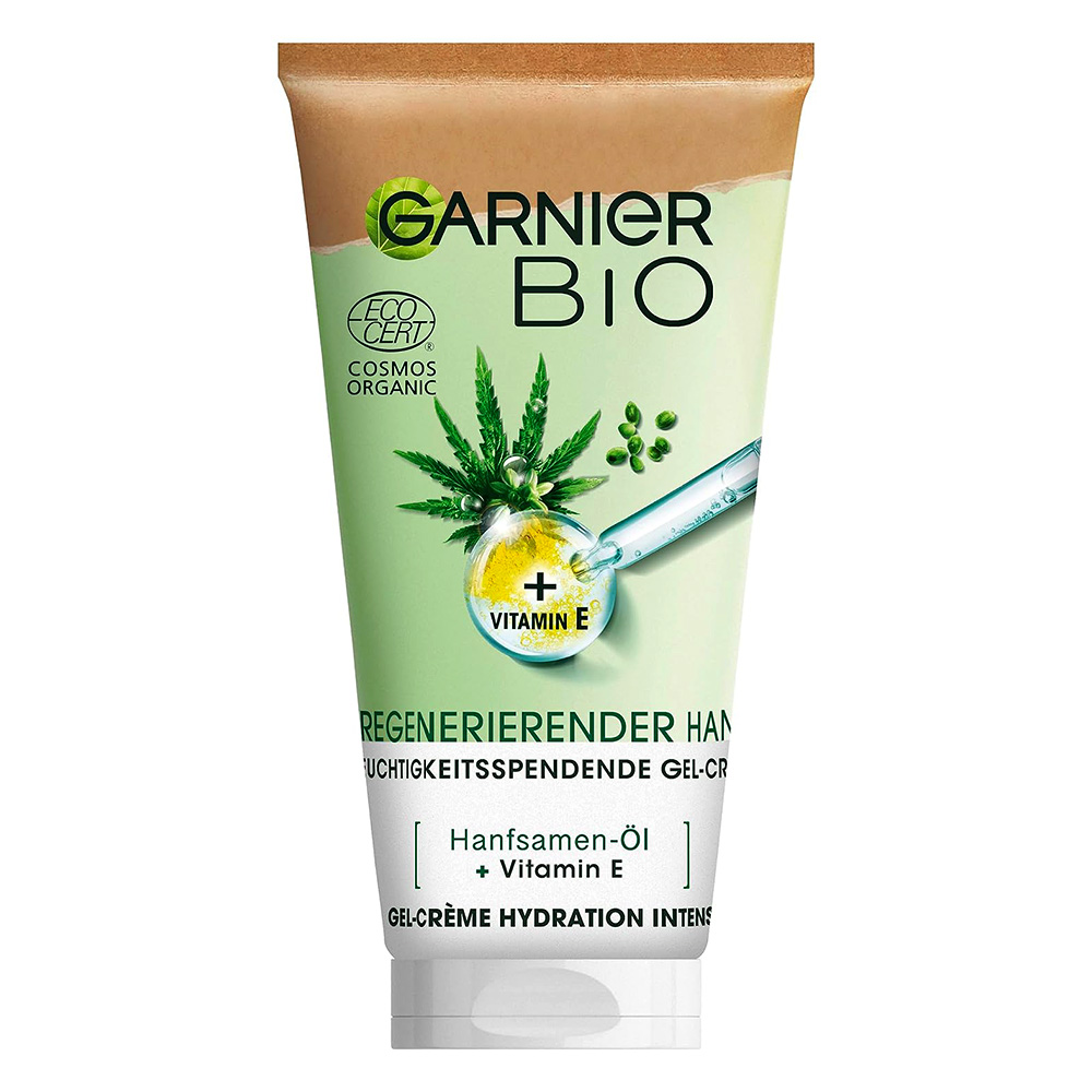 ژل کرم مرطوب کننده و آبرسان شاهدانه گارنیر GARNIER Organic Hemp Moisturising Gel-Cream 50ml