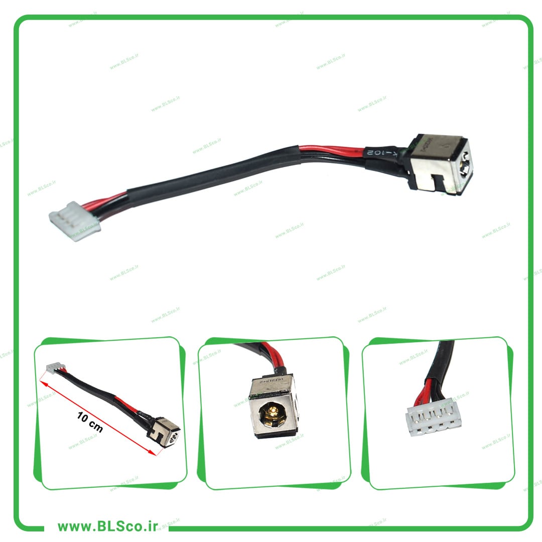 سوکت شارژ کد 5059 لپ تاپ ایسوس P50IJ