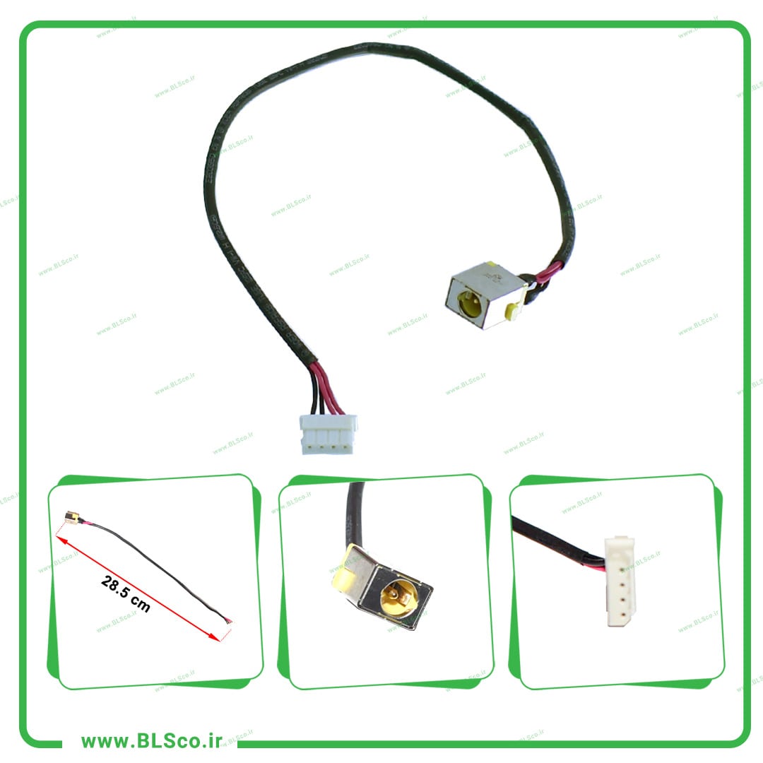 سوکت شارژ کد 5037 لپ تاپ ایسر 5760