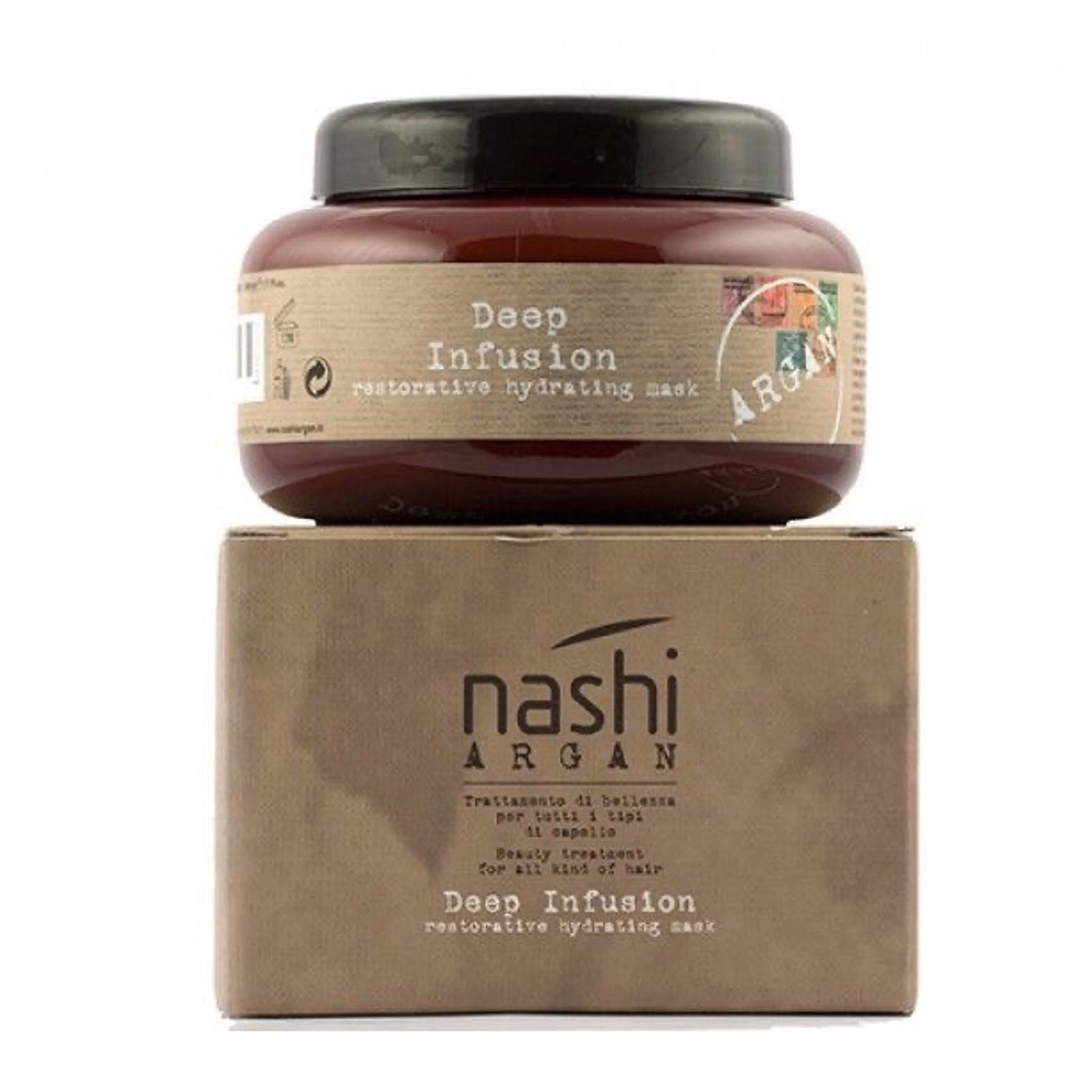ماسک مو آرگان عمیق داخل حمام نشی-ناشی Nashi Argan Deep Infusion professional mask — تصویر ۳