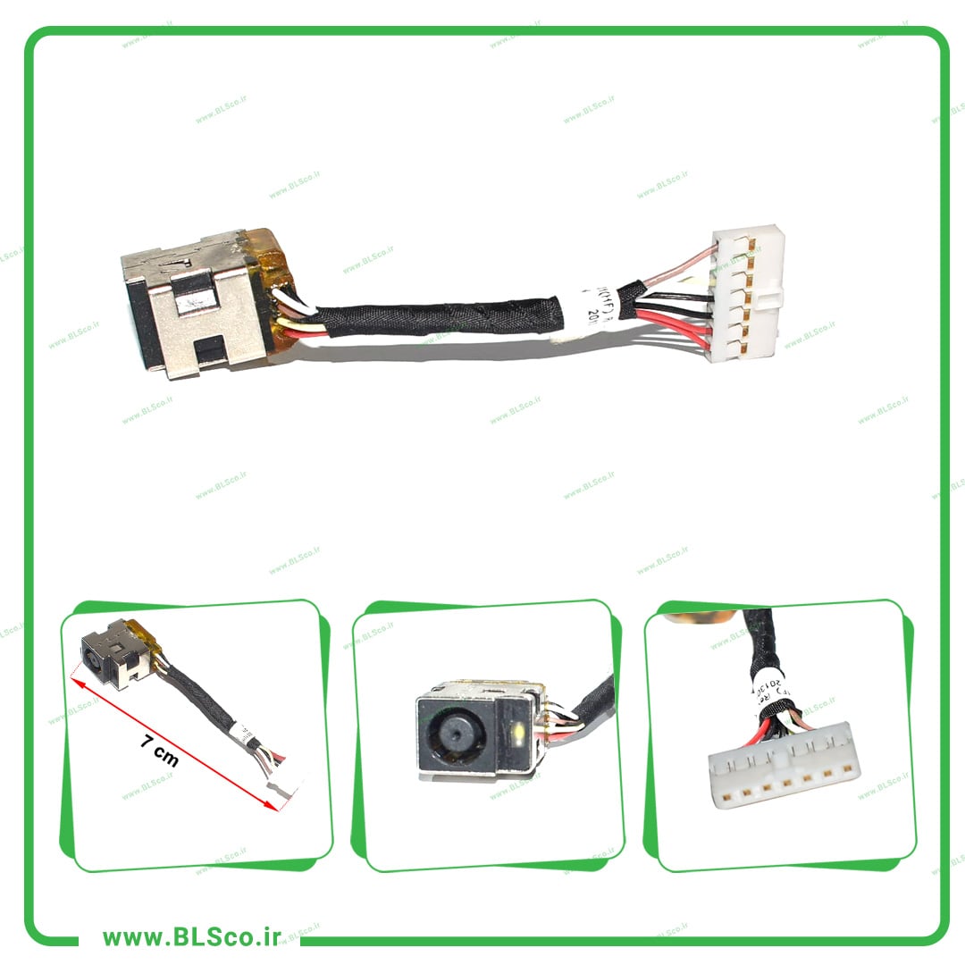 سوکت شارژ کد 5024 لپ تاپ اچ پی پاویلیون DV5
