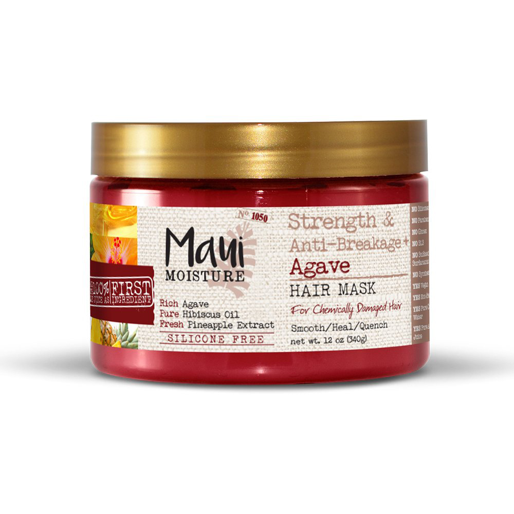 ماسک مو میوه آگاوه مائویی مویسچر تقویت کننده ضد شکنندگی ضد موخوره و ترمیم کننده Maui Strength and Anti Breakage Agave Hair Mask 340g — تصویر ۲