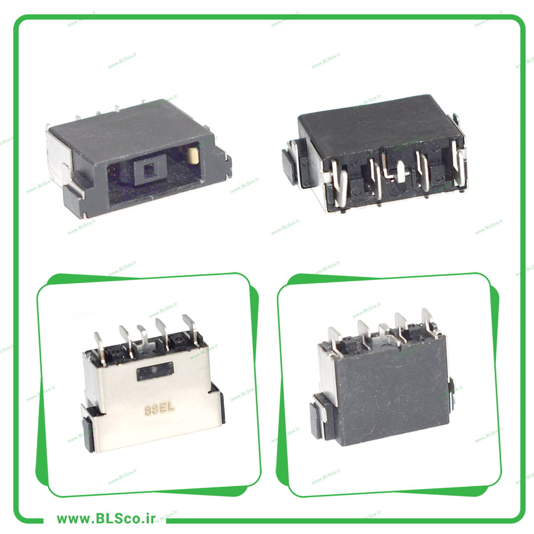 سوکت شارژ کد 131 لپ تاپ لنوو flex 10