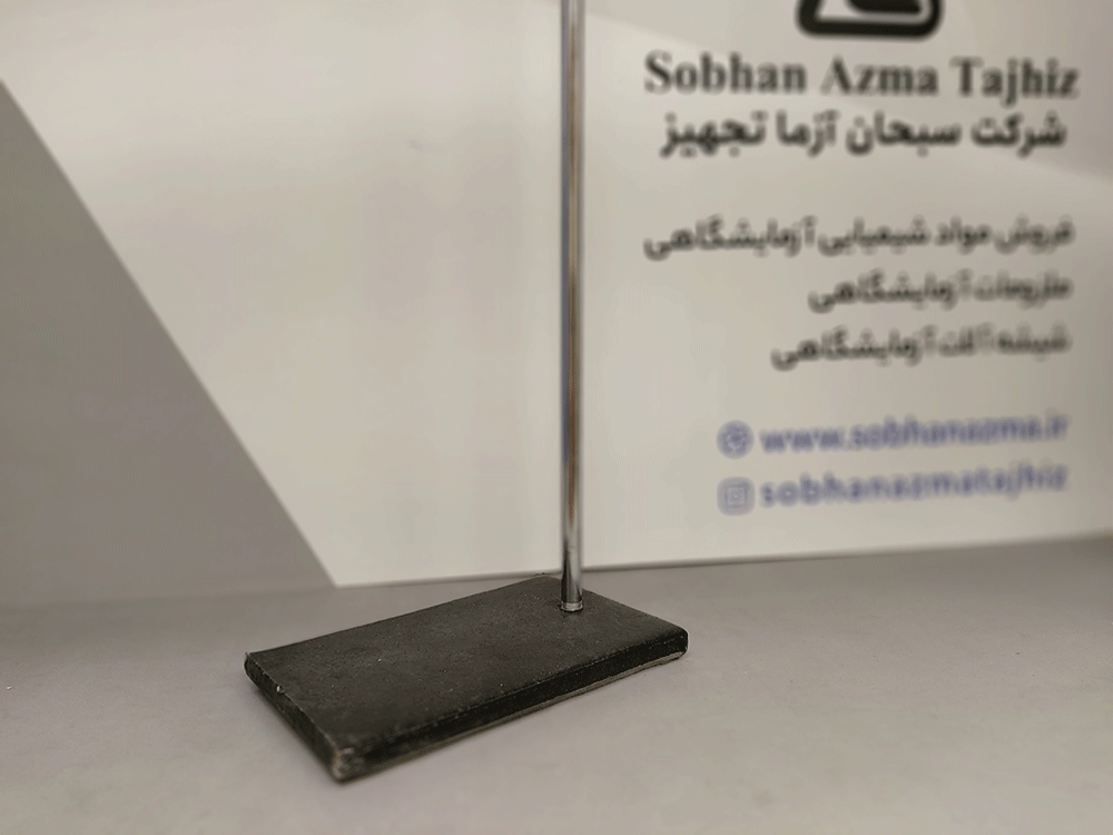 پایه و میله بورت فلزی (1 کیلویی) — تصویر ۴