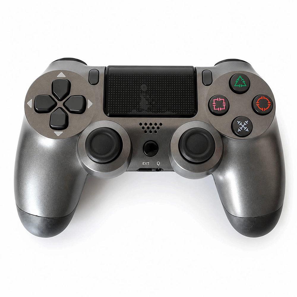 دسته بازی DualShock 4 V2 Steel Black برای PS4 — تصویر ۲