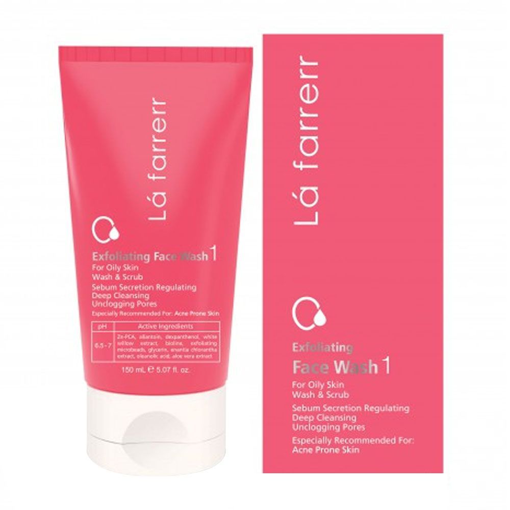 ژل شستشوی پوست چرب لافارر شماره 1 حجم 150ml