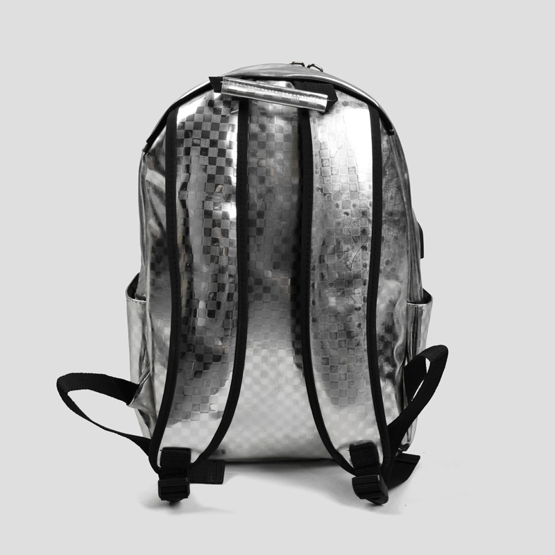 کوله پشتی کلاه دار مدل Plaid کد Frz-564d8 — تصویر ۴