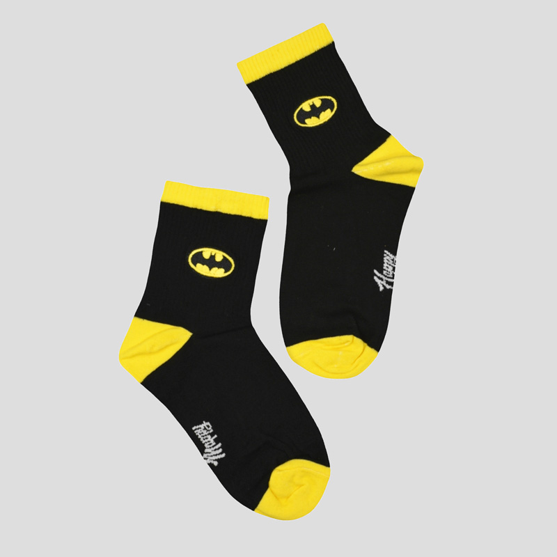 جوراب ساق بلند هپی مپی مدل Batman-Logo کد Nyn-463d5 — تصویر ۲