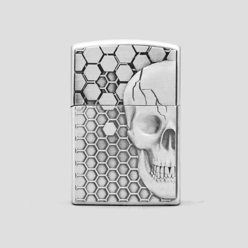 فندک گازی اسکلتی مدل Meshed کد Sdg-916d3 — تصویر ۲