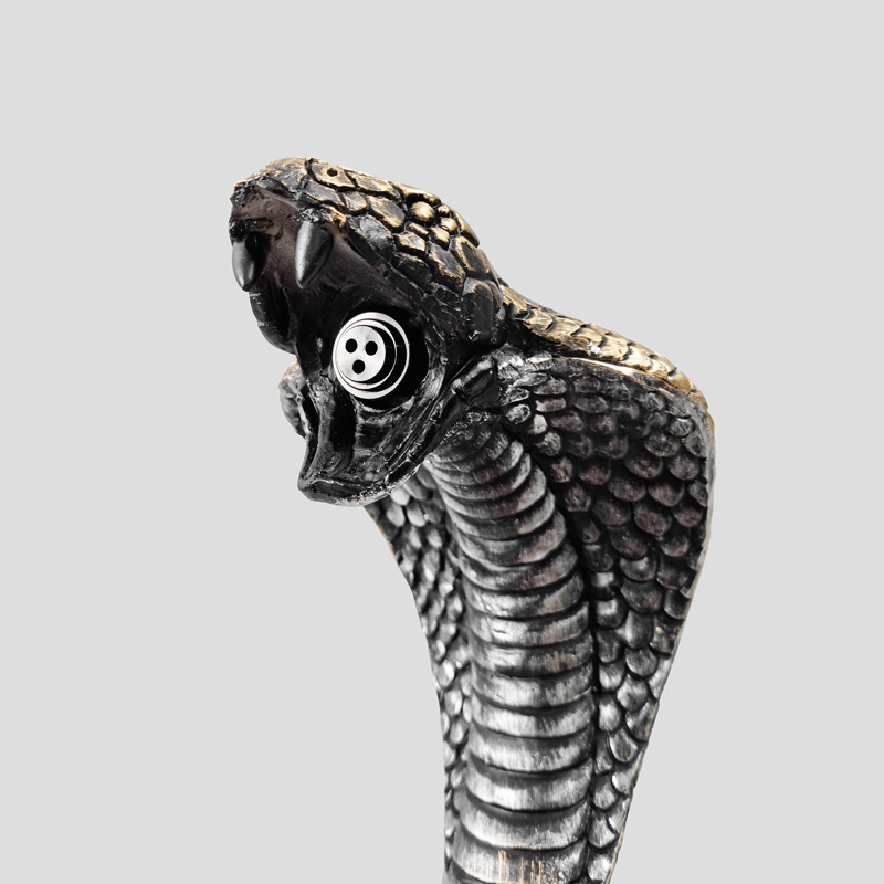 قلیون اسکلتی LED دار مدل King Cobra کد Ork-596d3 — تصویر ۸
