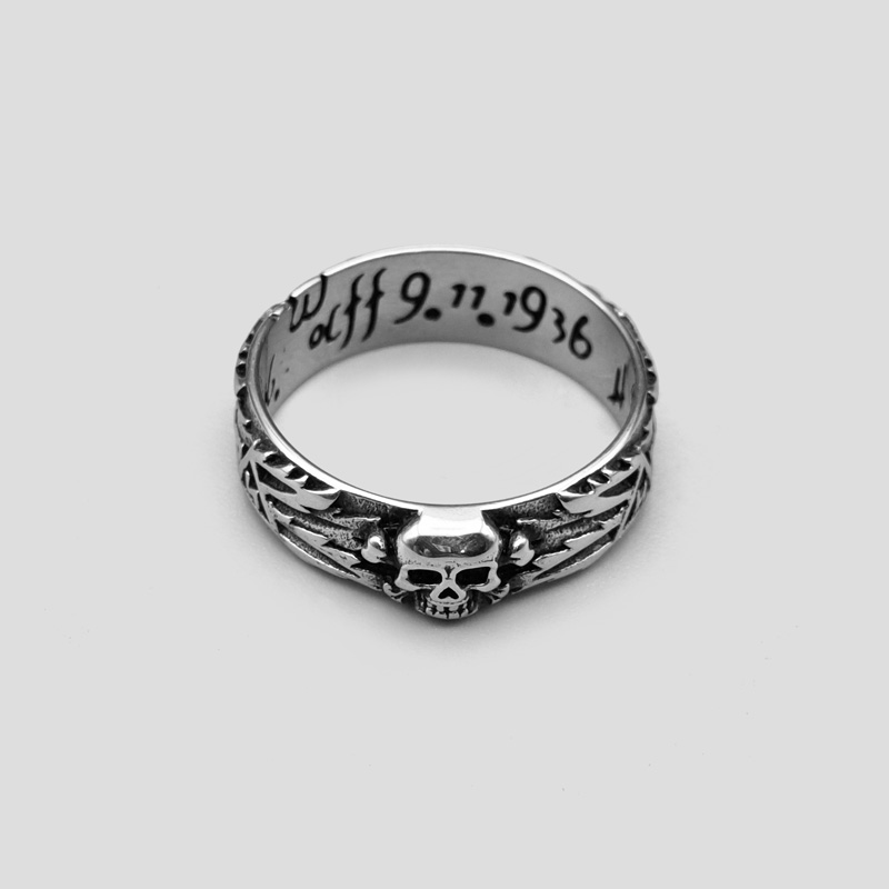 حلقه اسکلتی مدل Suvastika-1936 کد Njd636 — تصویر ۳