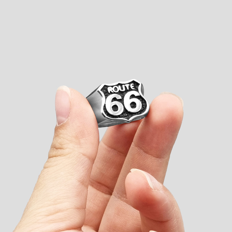 انگشتر مدل Route 66 کد Njd-787 — تصویر ۵