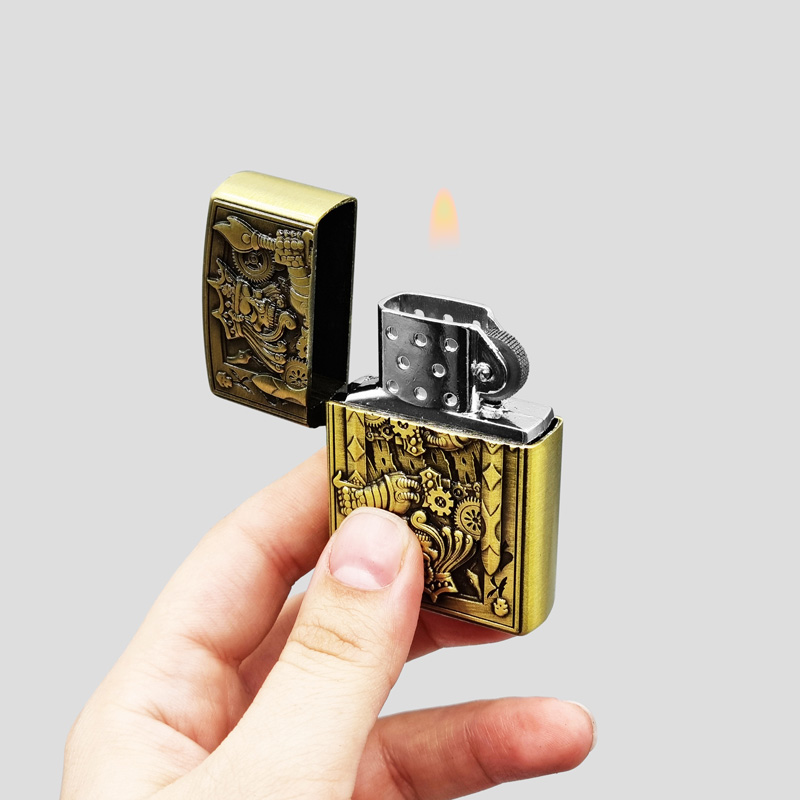 فندک گازی اسکلتی طرح شاه پیک کد Ork-244d4 — تصویر ۷