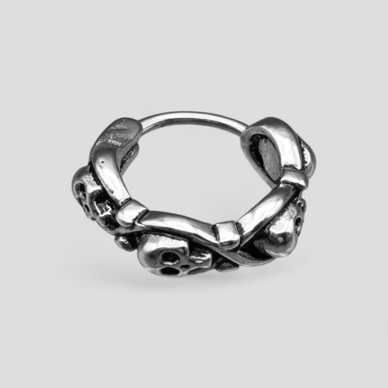 پیرسینگ اسکلتی مدل Four Skulls کد Hsn-304d5 — تصویر ۳
