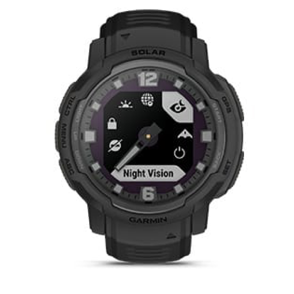 ساعت گارمین Instinct Crossover Solar Tactical Black