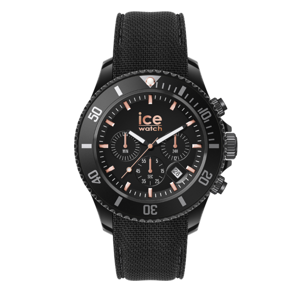 ساعت آیس واچ ICE chrono-Black Rose-Gold-Large