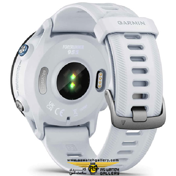 ساعت گارمین Forerunner 955 Solar Whitestone — تصویر ۴