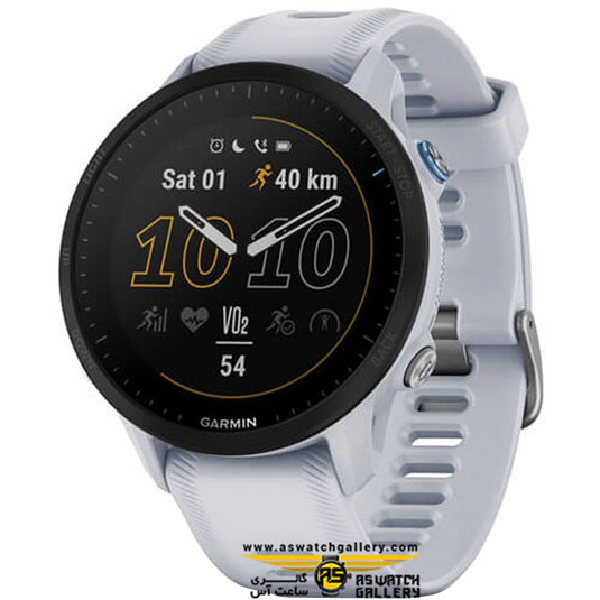 ساعت گارمین Forerunner 955 Solar Whitestone — تصویر ۳