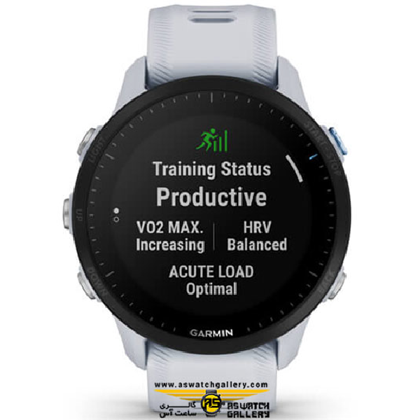 ساعت گارمین Forerunner 955 Solar Whitestone — تصویر ۲