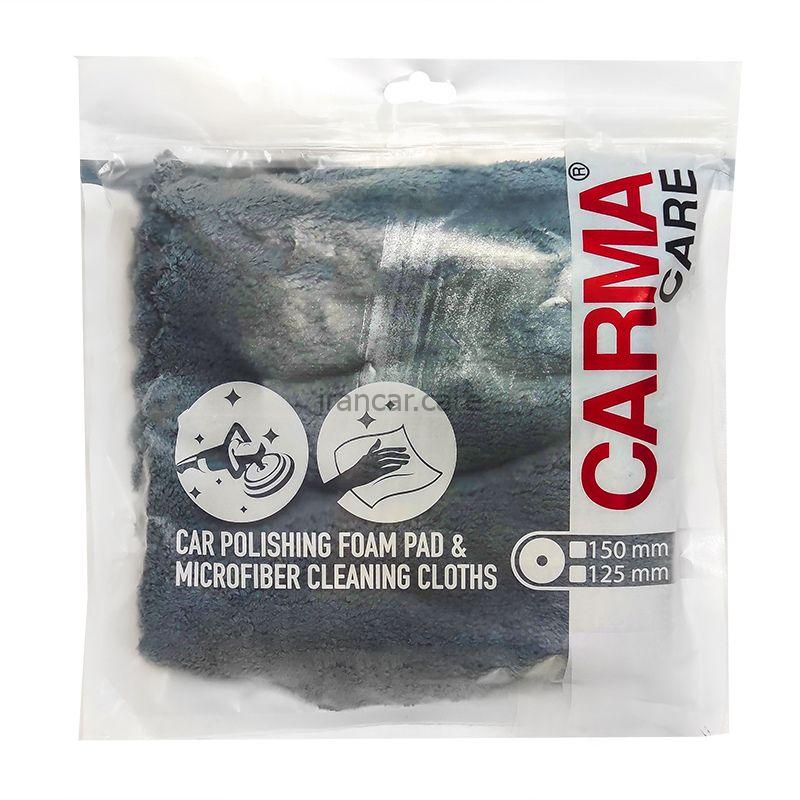 حوله میکروفایبر 40*40 خودرو کارماکر مدل Carmacare Microfiber Cleaning Cloth Car Dark Blue — تصویر ۲