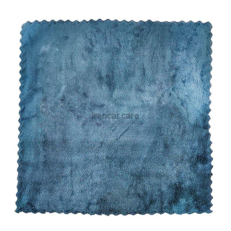 حوله میکروفایبر 40*40 خودرو کارماکر مدل Carmacare Microfiber Cleaning Cloth Car Dark Blue — تصویر ۵