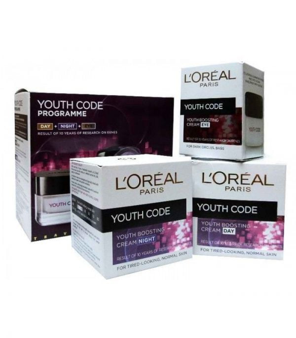 پک کرم روز و شب و دورچشم لورال مدل YOUTH CODE