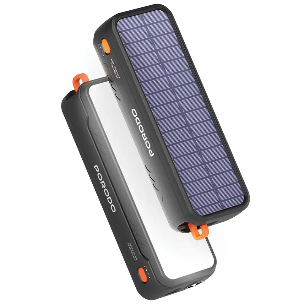 پاور بانک خورشیدی پرودو مدل POWERED 20000MAH — تصویر ۲