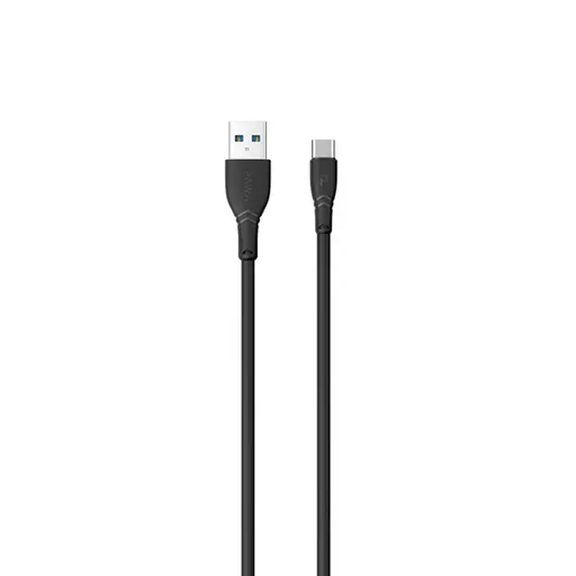 کابل شارژر USB به تایپ C پاوا مدل PW-3PVCATOC به طول 3 متر