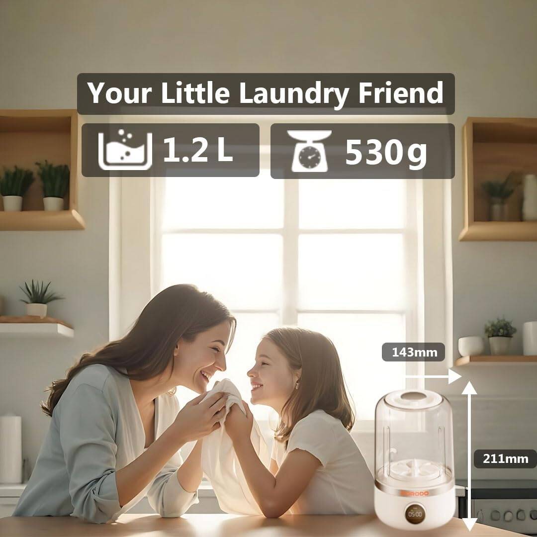 مینی واش قابل حمل پرودو مدل CORDLESS MINI WASHER — تصویر ۴