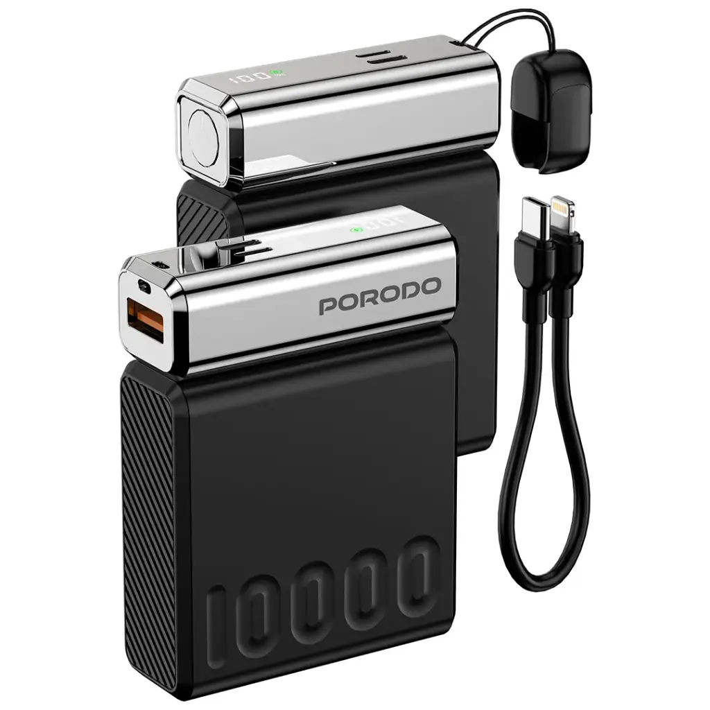 پاوربانک پرودو مدل CHROME VOLT 10000mAh — تصویر ۲