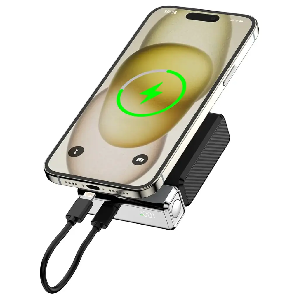 پاوربانک پرودو مدل CHROME VOLT 10000mAh — تصویر ۴