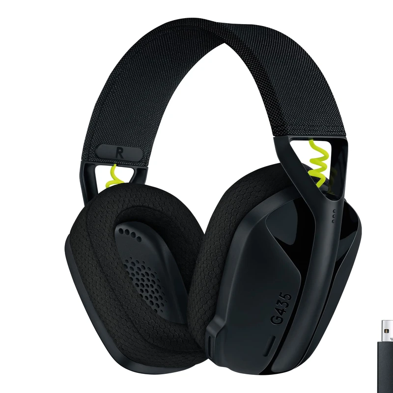 هدست گیمینگ لاجیتک Logitech G435 Wireless Black – مشکی