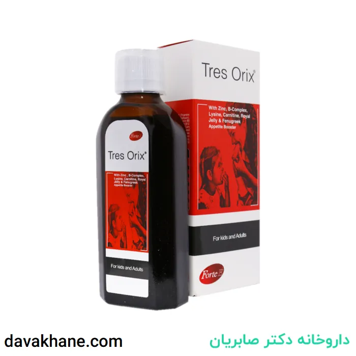 شربت تریس اوریکس فورت ای سمر طب درمان 200 میلی لیتری