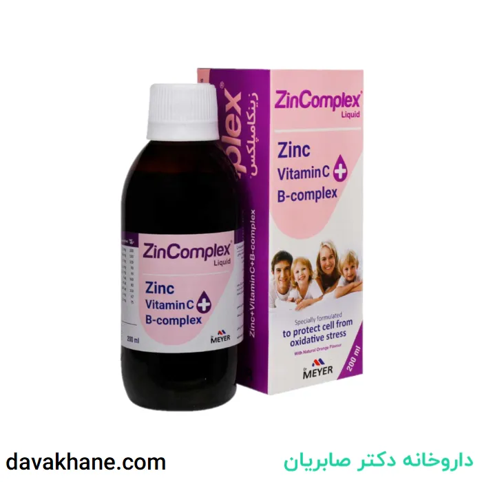 شربت زینکامپلکس دکتر مایر ۲۰۰ میلی لیتری