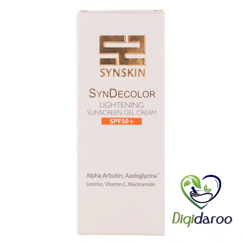 ژل کرم ضد آفتاب روشن کننده spf 50 ساین اسکین 40 گرمی — تصویر ۵