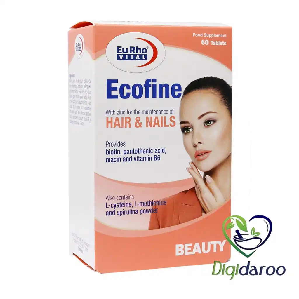 قرص اکوفاین (Ecofine) یوروویتال 60 عددی